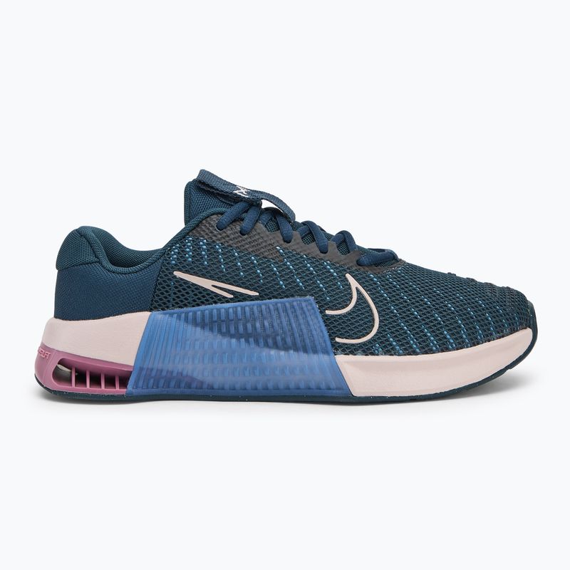 Încălțăminte de antrenament pentru femei Nike Metcon 9 armoury navy/ plum dust/ aegean storm/ platinumviolet 2