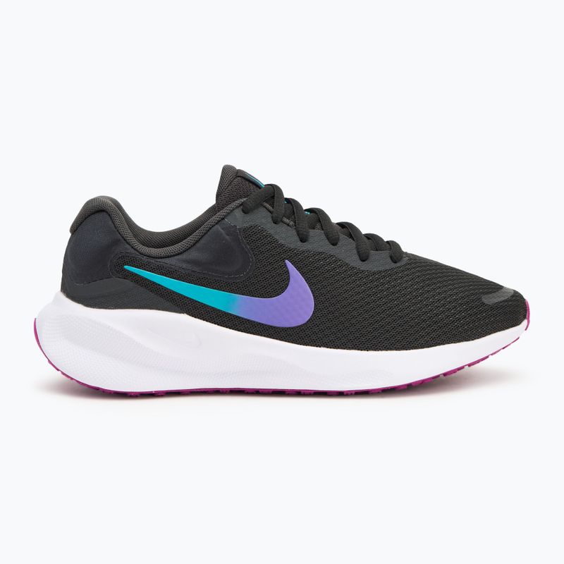 Încălțăminte de alergare pentru femei Nike Revolution 7 dark smoke grey/hyper violet/white/dusty cactus 2