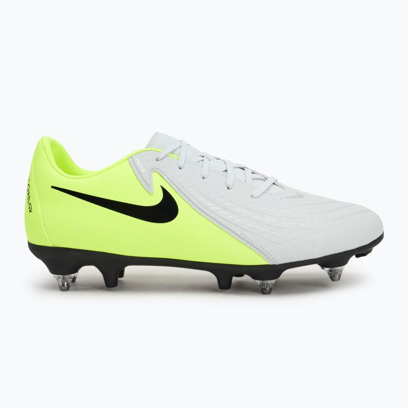 Încălțăminte de fotbal pentru bărbați Nike Phantom GX 2 Academy metallic silver/volt/black 2