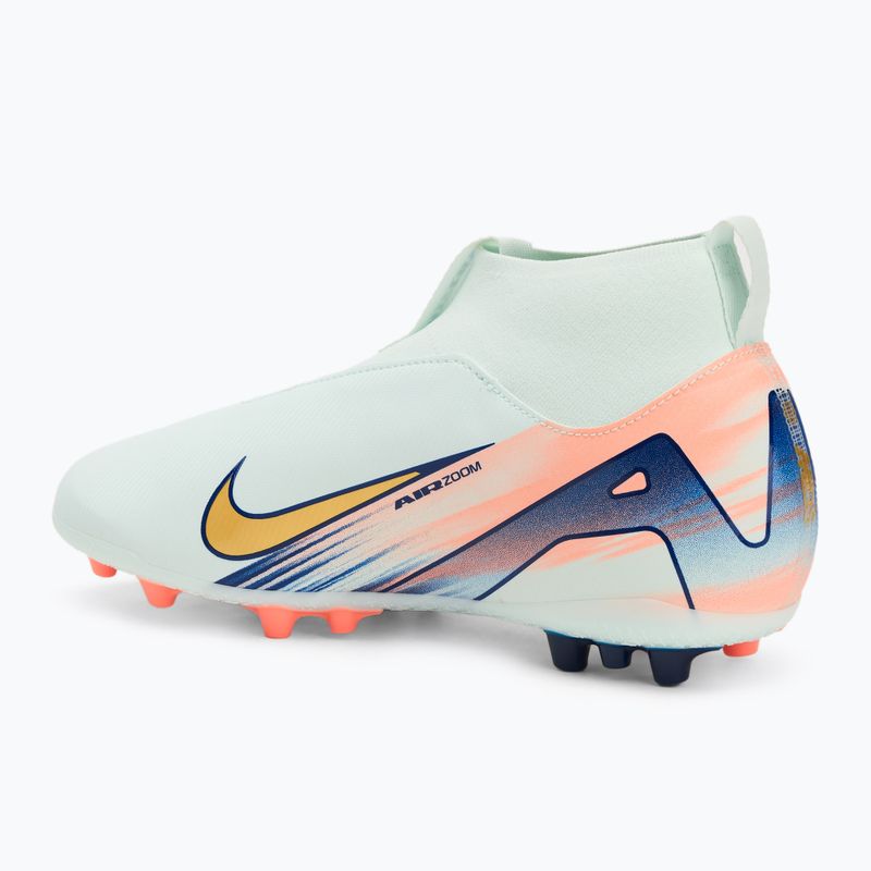 Încălțăminte de fotbal pentru copii Nike Superfly 10 Academy Mercurial Dream Speed AG Jr barely green/crimson pulse/metallic gold coin 3