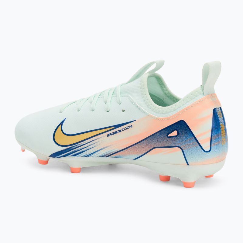 Nike Vapor 16 Acadamy Mercurial Dream Speed FG/MG Jr copii cizme de fotbal abia verde / crimson puls / aur metalic monedă 3