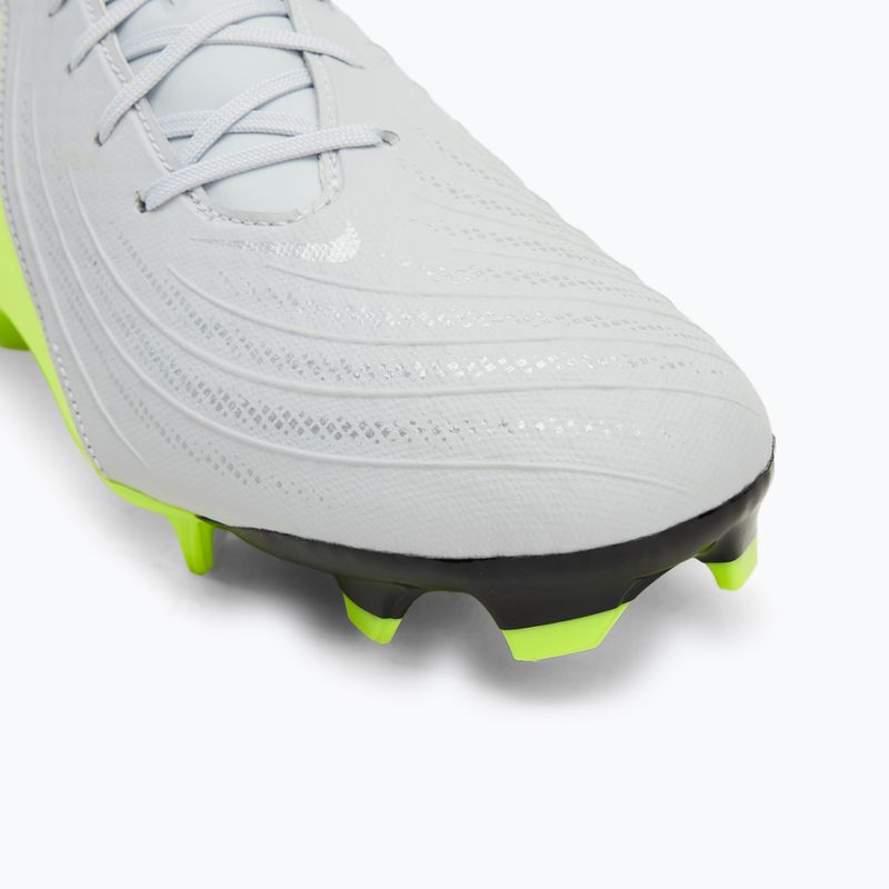 Încălțăminte de fotbal pentru bărbați Nike Phantom GX 2 Academy FG/MG metallic silver/volt/black 7