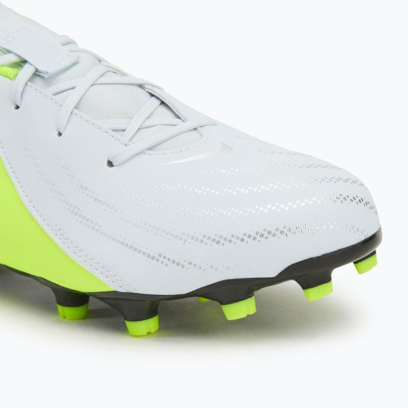 Încălțăminte de fotbal pentru copii Nike Phantom GX 2 Academy FG/MG metallic silver/volt/black 7