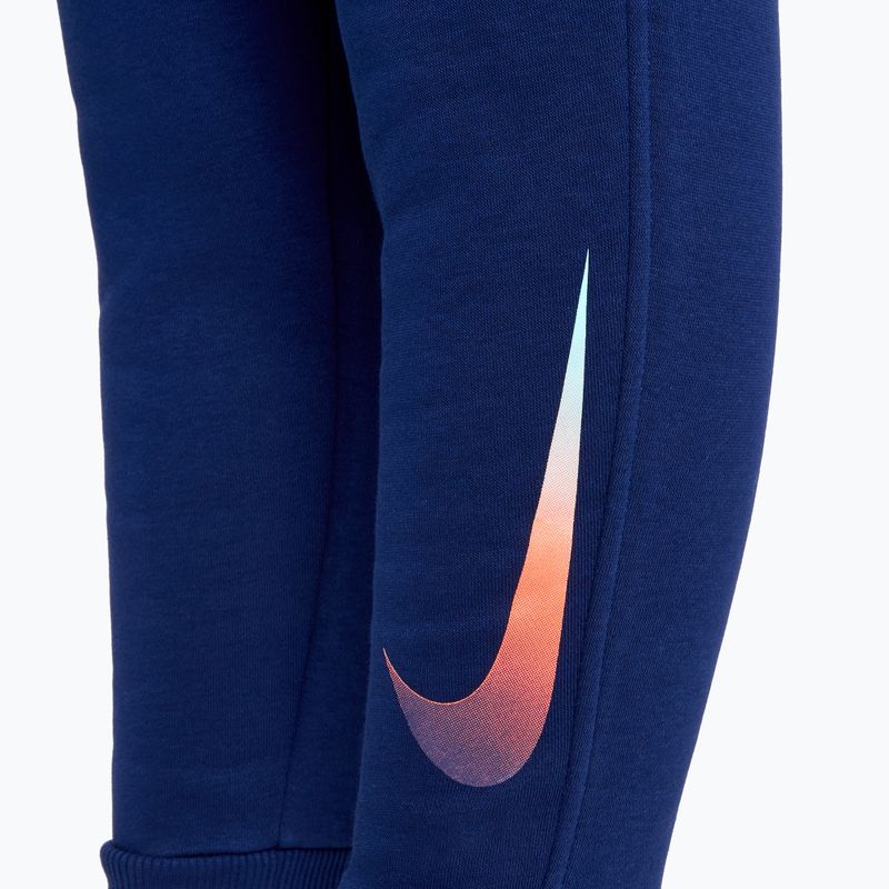 Pantaloni pentru copii Nike CR7 Club Fleece blue void/metallic gold 3