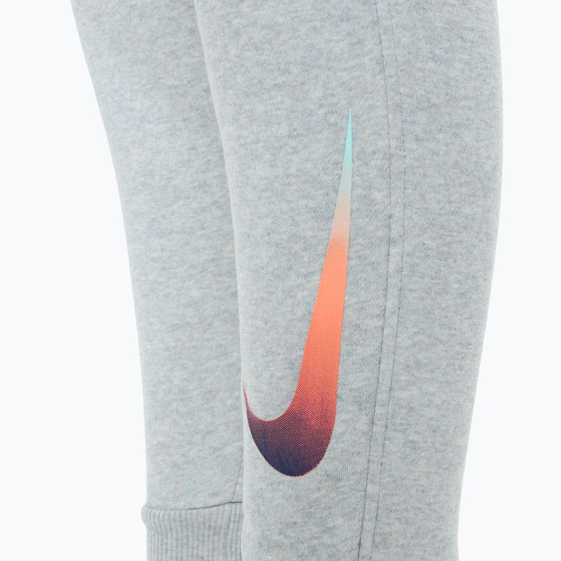 Pantaloni pentru copii  Nike CR7 Club Fleece light smoke grey / heather / metallic gold 3