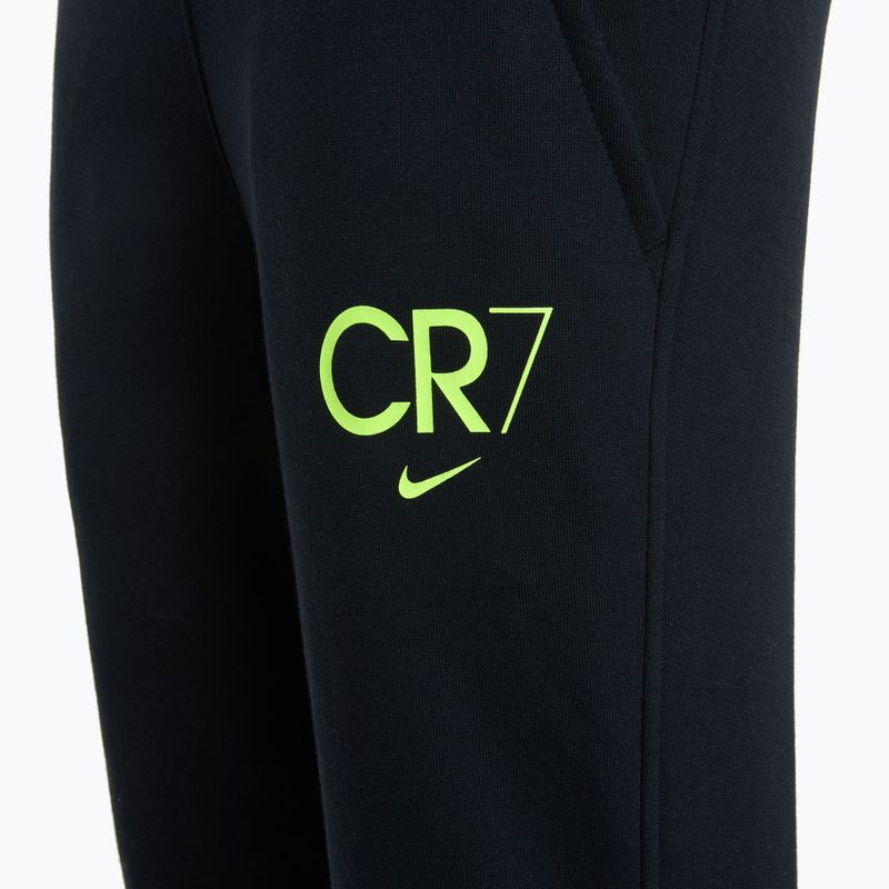 Pantaloni pentru copii Nike CR7 Club Fleece black / volt 3