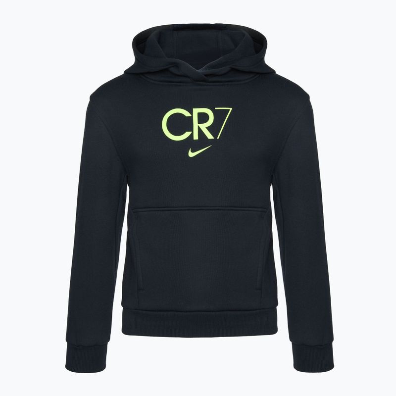 Bluză pentru copii Nike CR7 Club Fleece black / volt