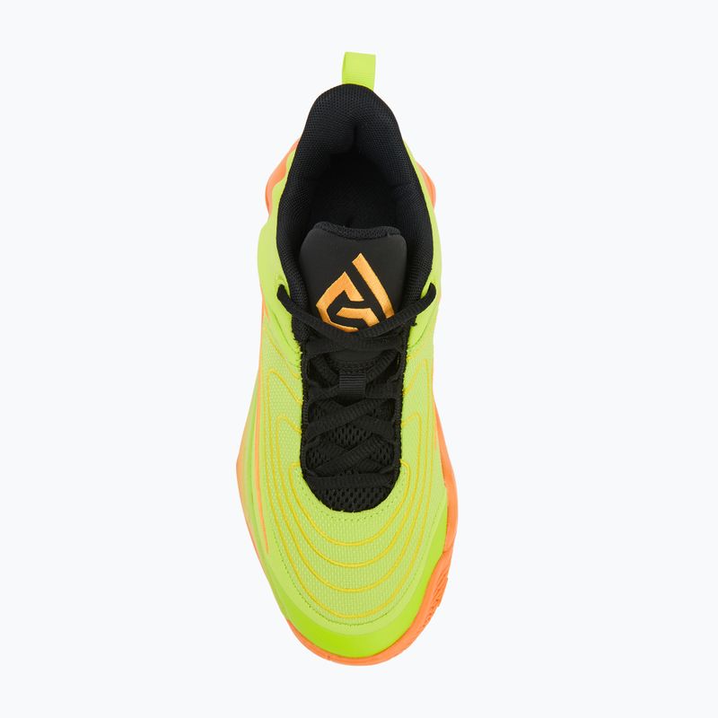 Încălțăminte de baschet pentru copii Nike Giannis Immortality 4 cyber/ sundial/ lightning/ bright mandarin 5