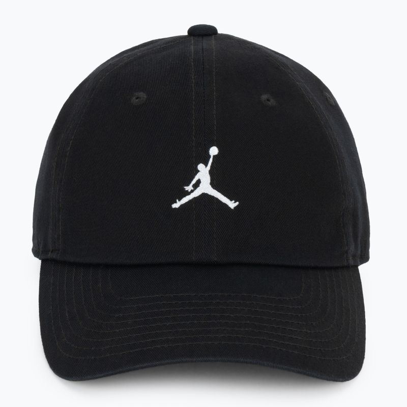 Czapka z daszkiem Nike Jordan Club Unstructured Curved-Bill black/white 2