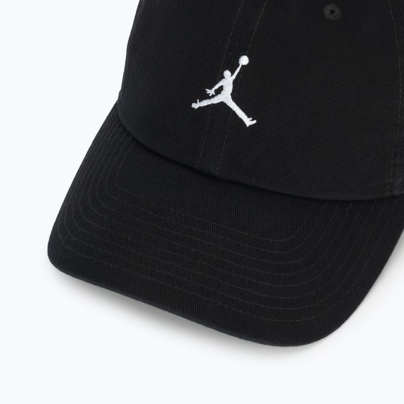 Șapcă  Jordan Club Unstructured Curved-Bill black/white 3