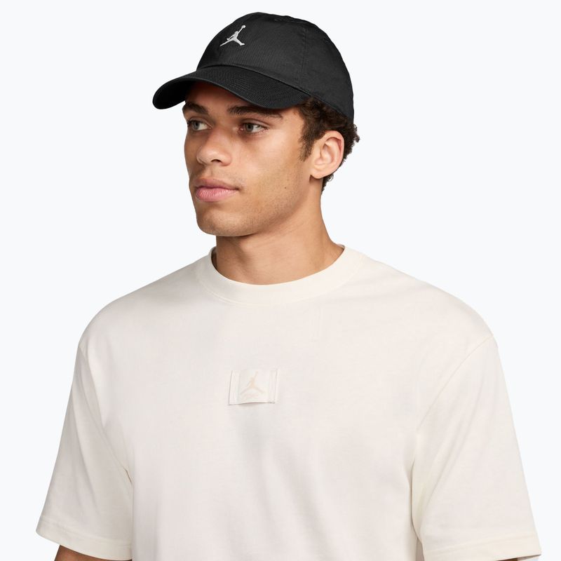Șapcă  Jordan Club Unstructured Curved-Bill black/white 5