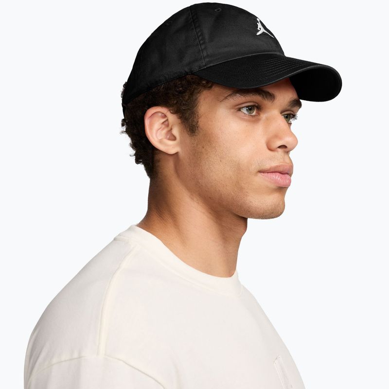 Șapcă  Jordan Club Unstructured Curved-Bill black/white 7