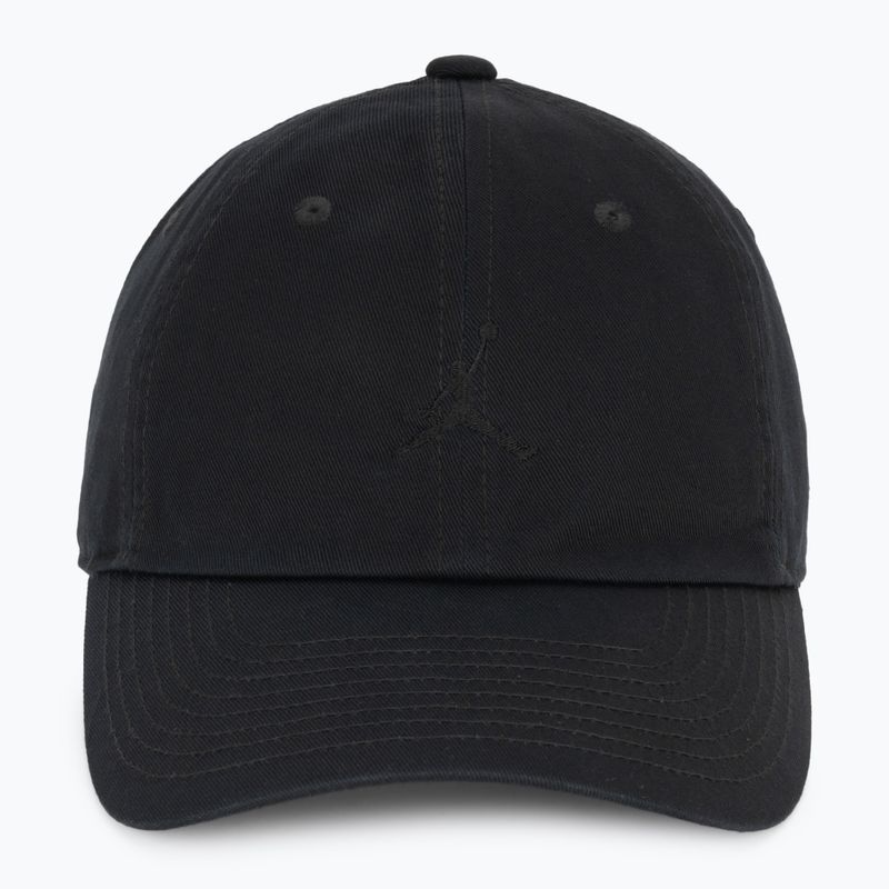 Czapka z daszkiem Nike Jordan Club Unstructured Curved-Bill black/black 2