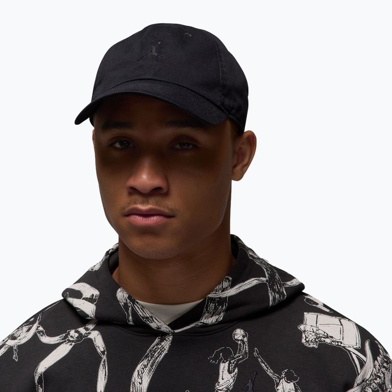 Șapcă  Jordan Club Unstructured Curved-Bill black/black 5