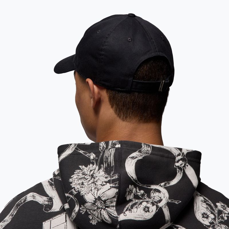 Czapka z daszkiem Nike Jordan Club Unstructured Curved-Bill black/black 6
