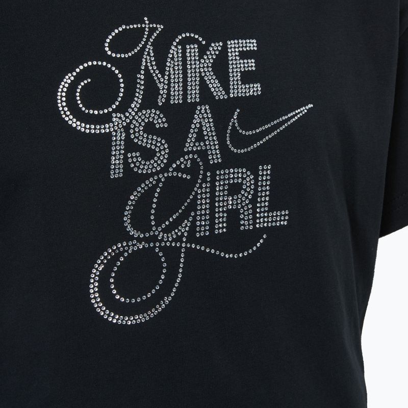 Tricou pentru copii Nike Sportswear black 3