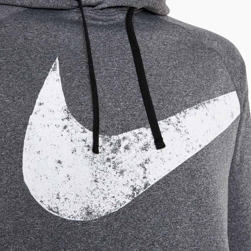 Bluză pentru bărbați Nike Therma-FIT Fitness black/heather/black/white 3