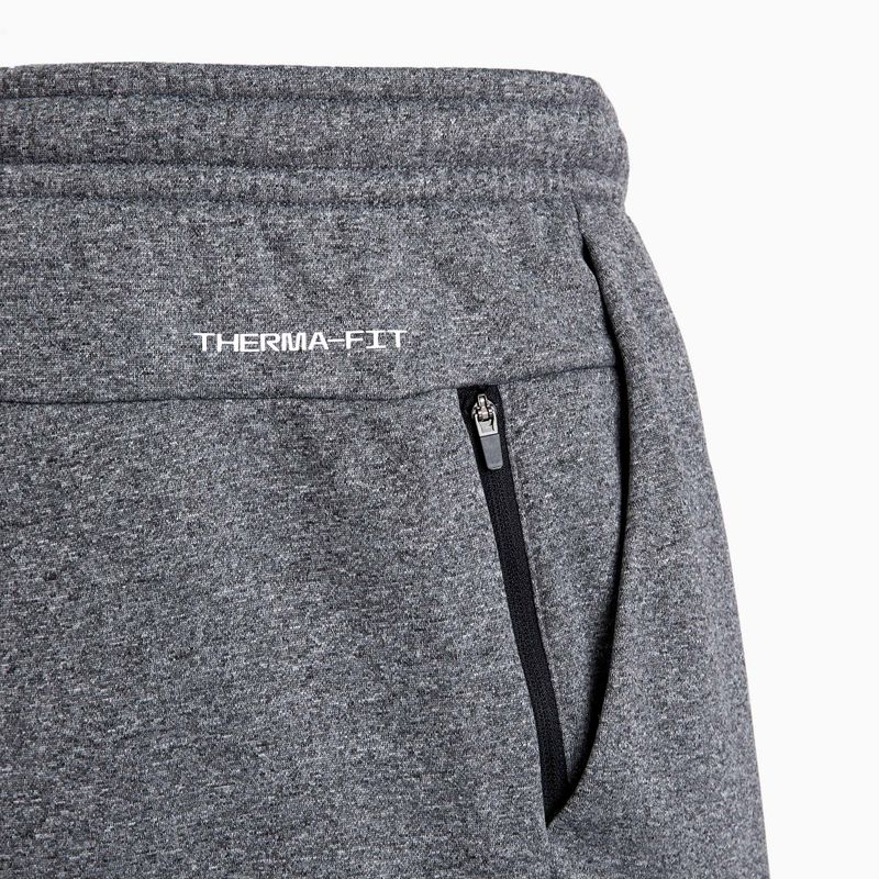 Pantaloni pentru bărbați Nike Therma-FIT Fitness black/heather/black/white 4