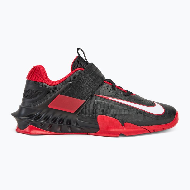 Încălțăminte de ridicare greutăți Nike Savaleos black/white/university red 2