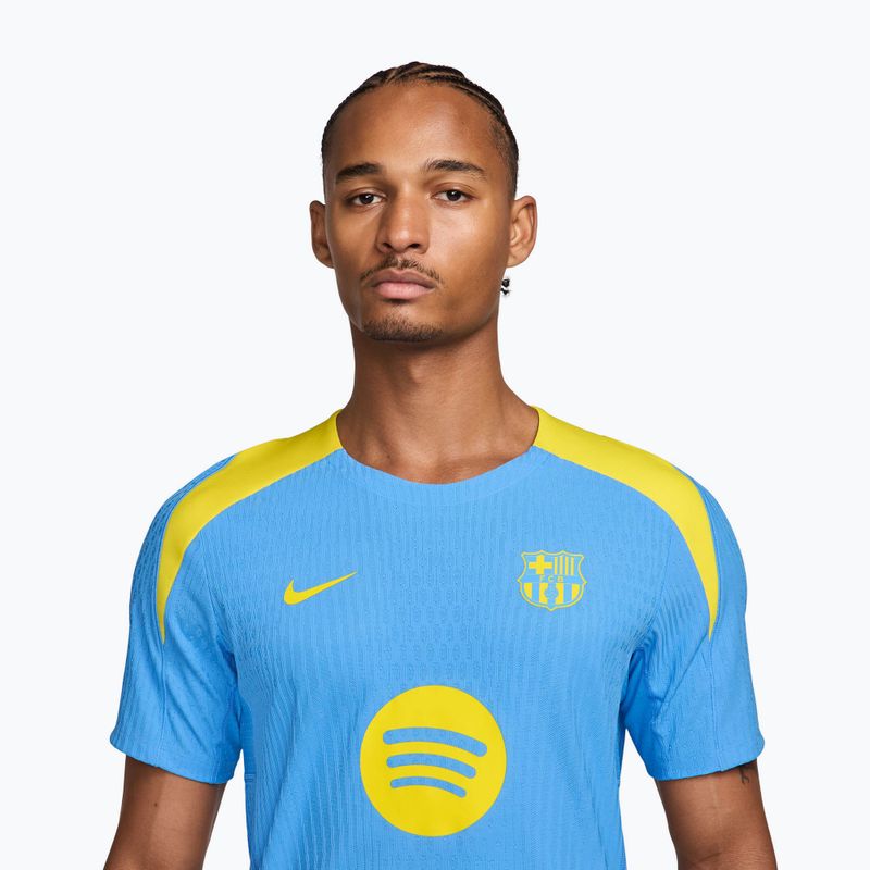 Longsleeve de fotbal pentru bărbați Nike FC Barcelona Strike Elite SE Drill Top university blue/opti yellow/opti yellow 3