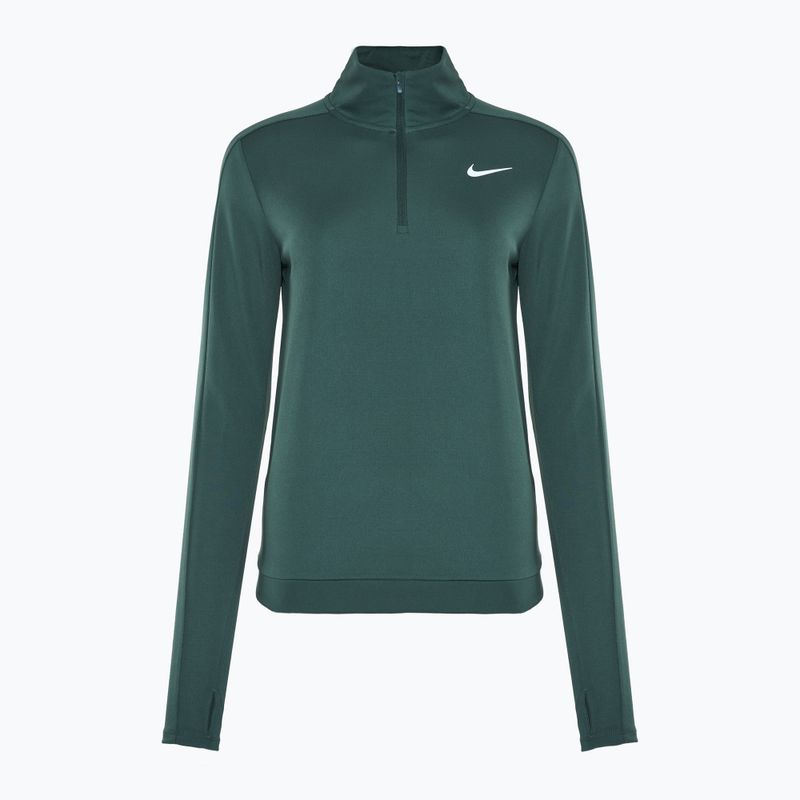 Bluză de alergare pentru femei Nike Dri-FIT Pacer HZ vintage green / black