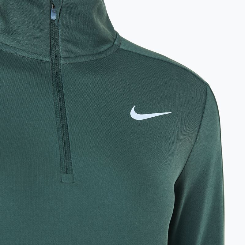 Bluză de alergare pentru femei Nike Dri-FIT Pacer HZ vintage green / black 3