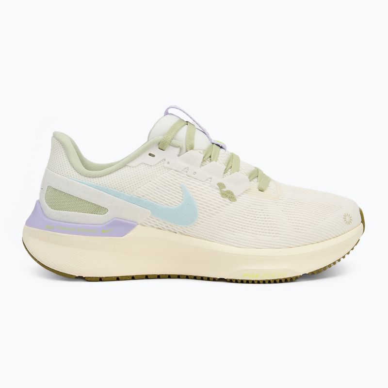 Încălțăminte de alergare pentru femei Nike Structure 25 sail/pale ivory/volt/ glacier blue 2