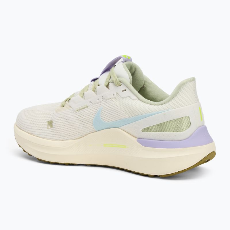 Încălțăminte de alergare pentru femei Nike Structure 25 sail/pale ivory/volt/ glacier blue 3