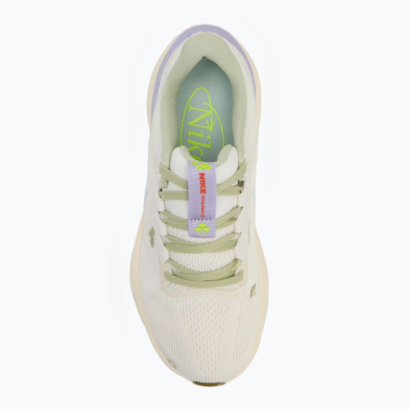 Încălțăminte de alergare pentru femei Nike Structure 25 sail/pale ivory/volt/ glacier blue 5