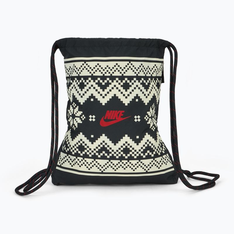 Sac Nike Heritage 13 l black/coconut milk/university red 2