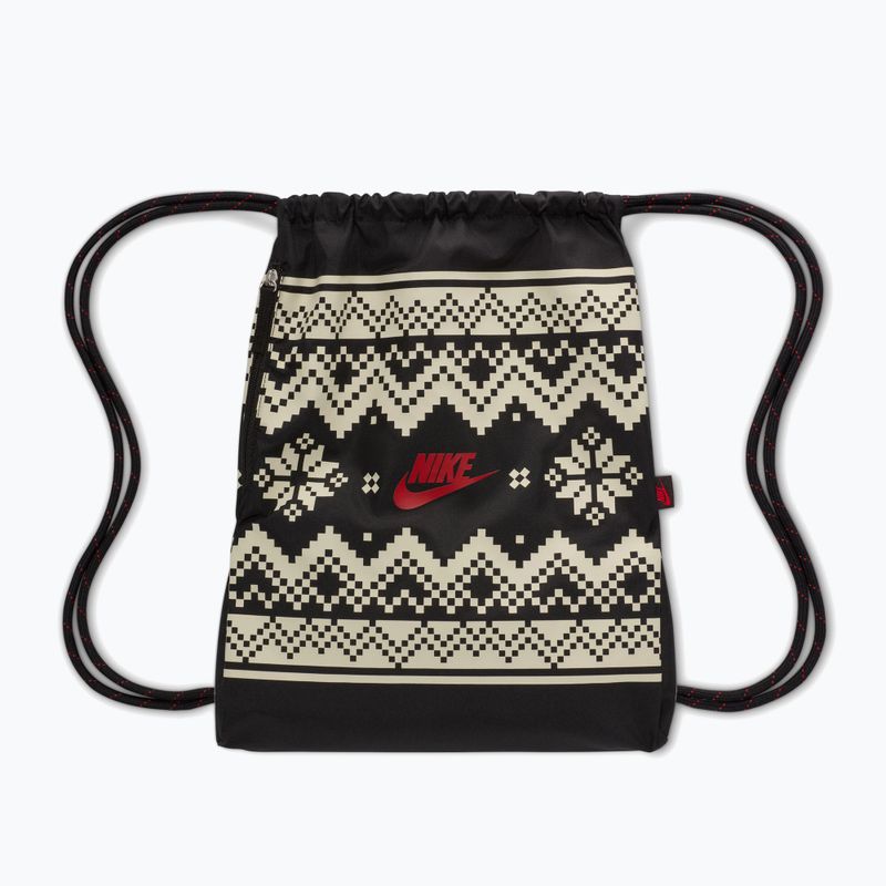 Sac Nike Heritage 13 l black/coconut milk/university red 5