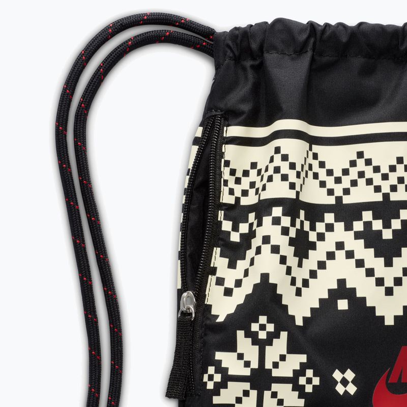 Sac Nike Heritage 13 l black/coconut milk/university red 8