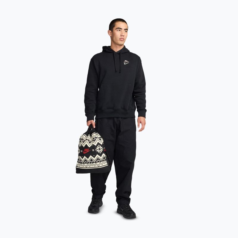 Sac Nike Heritage 13 l black/coconut milk/university red 10