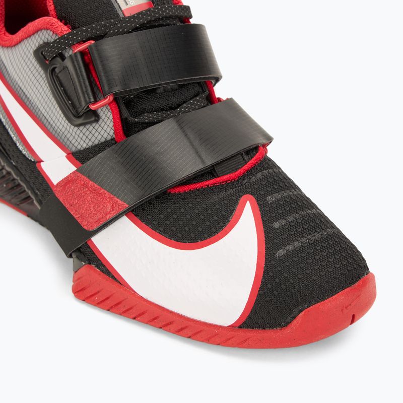 Încălțăminte de ridicare greutăți Nike Romaleos 4 black/white/university red 7