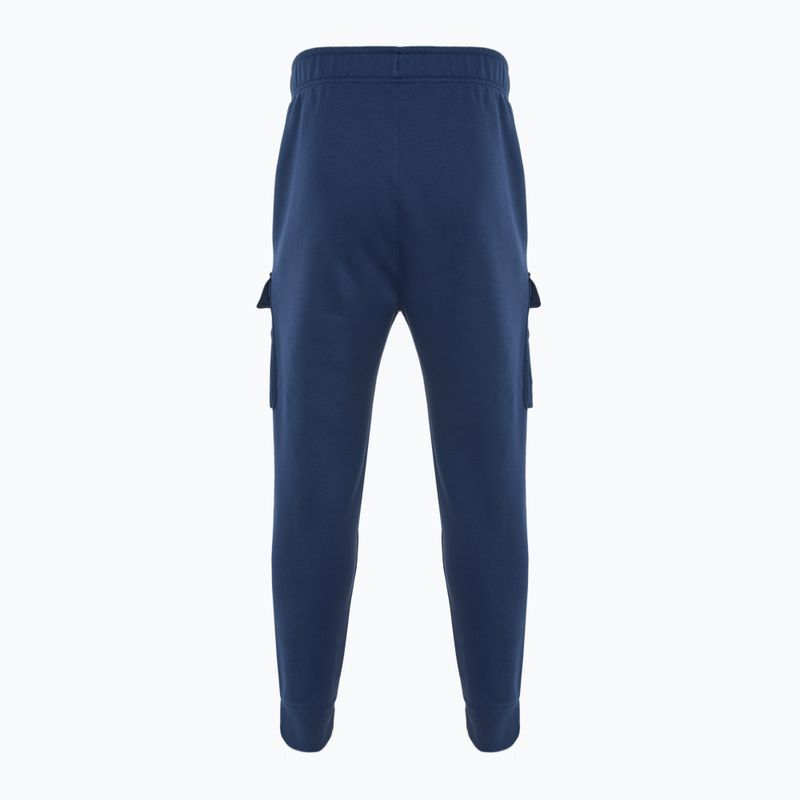 Pantaloni pentru bărbați Nike Air Fleece Cargo midnight navy/ volt 2