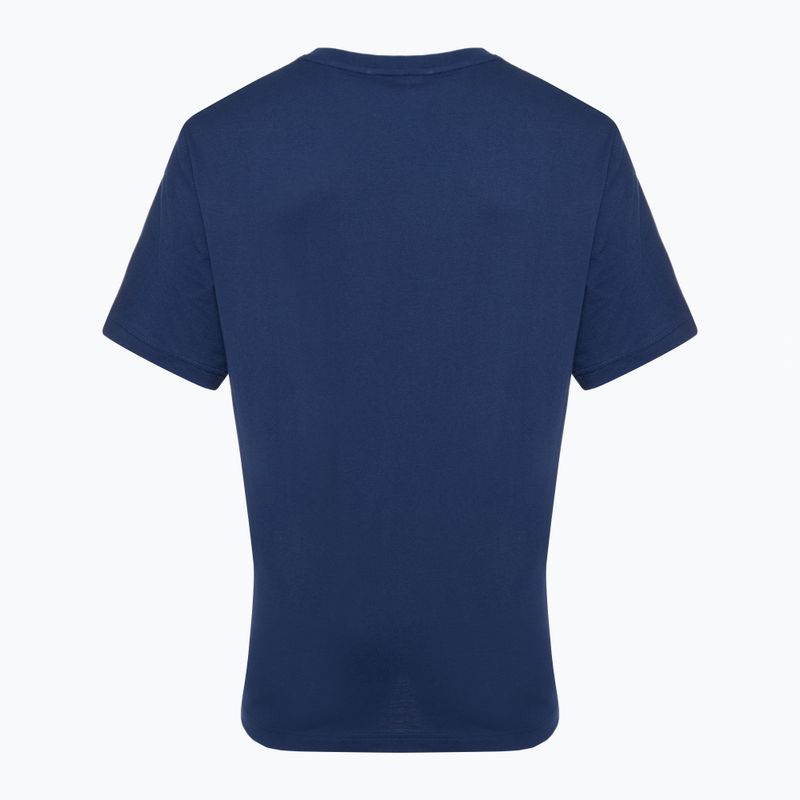 Tricou pentru bărbați Nike Air Graphic midnight navy/volt 2