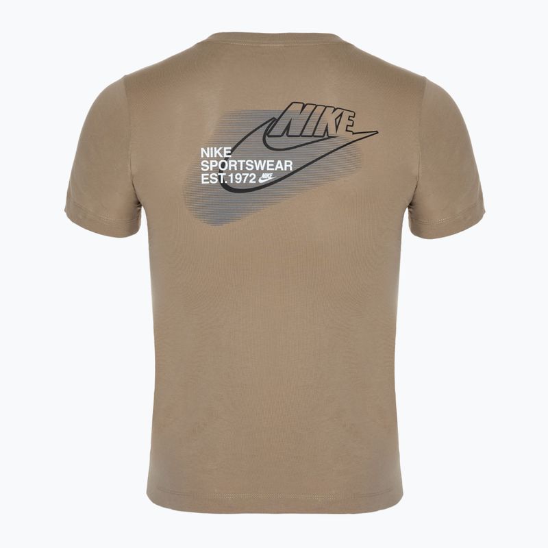 Tricou pentru copii Nike Sportstwear Standard Issue khaki 2
