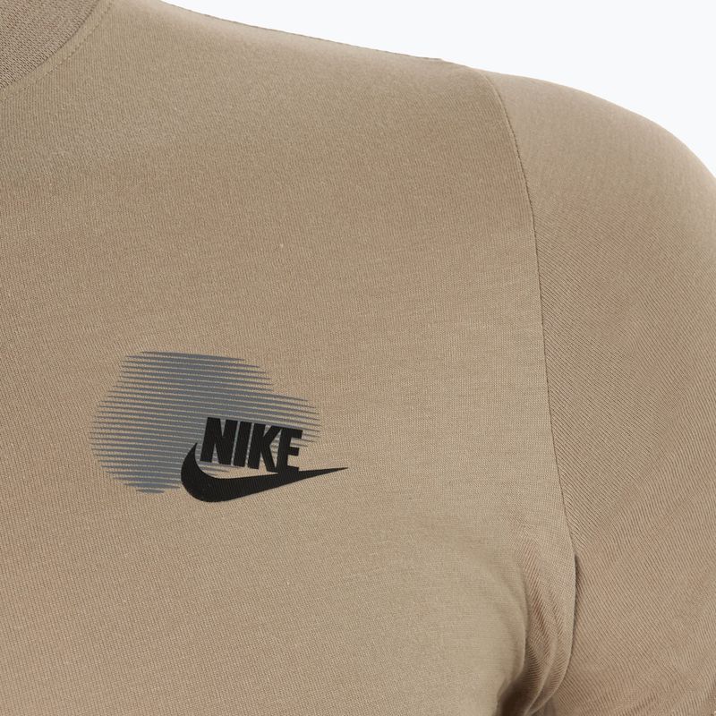 Tricou pentru copii Nike Sportstwear Standard Issue khaki 3