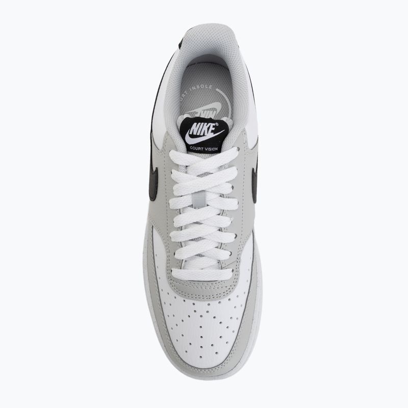 Încălțăminte pentru bărbați Nike Court Vision Low grey fog/white/black 5