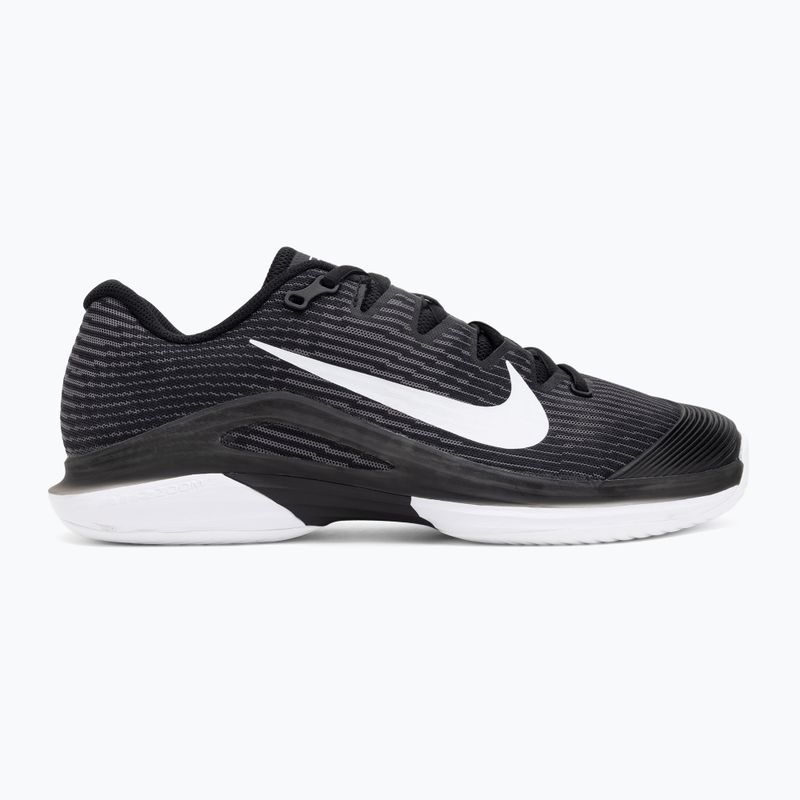 Încălțăminte de tenis pentru bărbați Nike Vapor 12 black / white / dk smoke grey 2