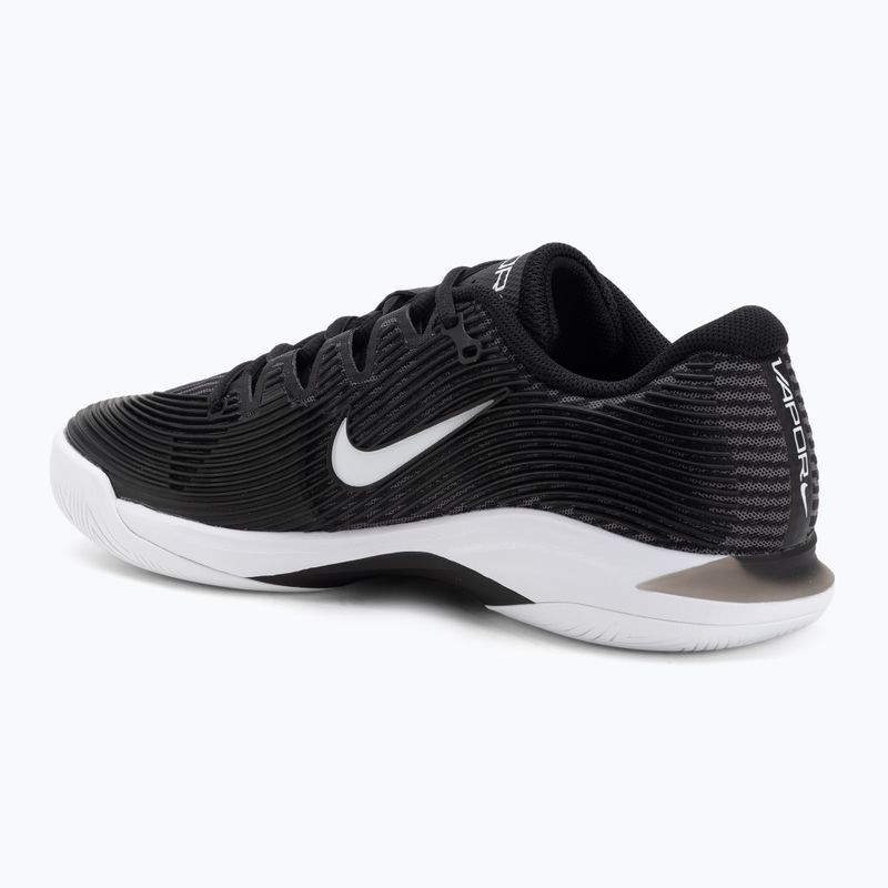 Încălțăminte de tenis pentru bărbați Nike Vapor 12 black / white / dk smoke grey 3