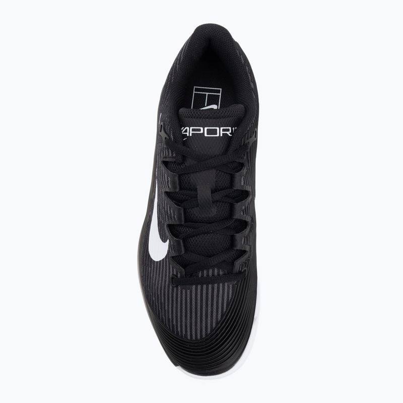 Încălțăminte de tenis pentru bărbați Nike Vapor 12 black / white / dk smoke grey 5