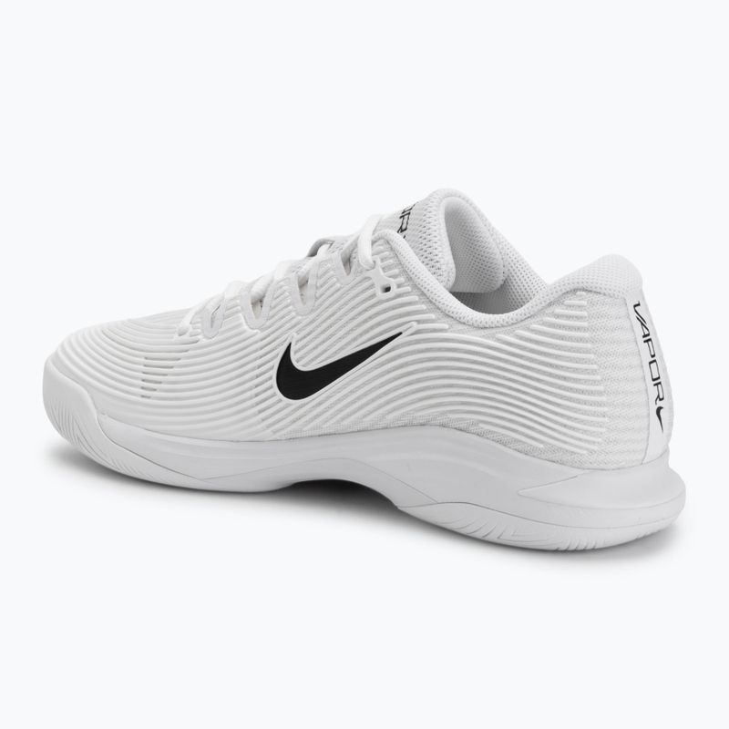 Pantofi de tenis pentru bărbați Nike Vapor 12 white/black/radiant emerald 3