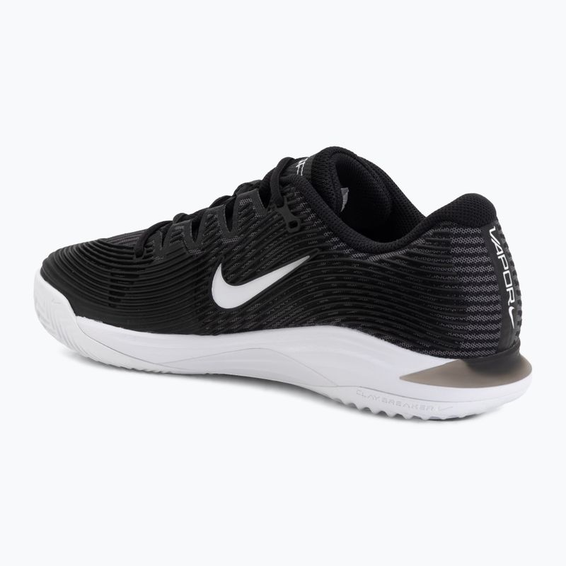 Încălțăminte de tenis pentru bărbați Nike Vapor 12 Clay black/dark smoke grey/white 3