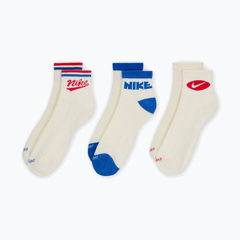 Șosete pentru bărbați Nike Everyday Plus Ankle 3 perechi multi-color/901 2