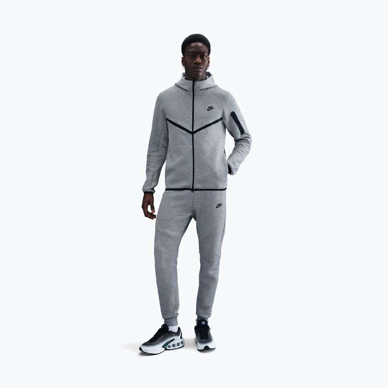 Pantaloni pentru bărbați Nike Tech Joggers dark grey heather/black 2