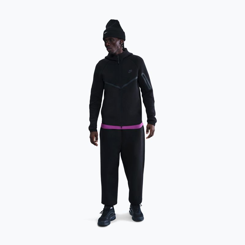 Bluză pentru bărbați Nike Tech Windrunner Full Zip cave black/black 2