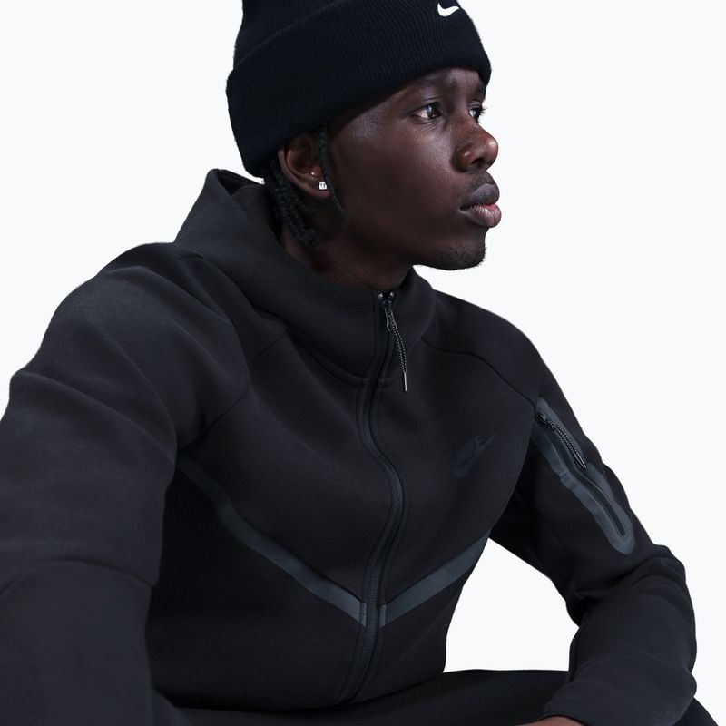 Bluză pentru bărbați Nike Tech Windrunner Full Zip cave black/black 5