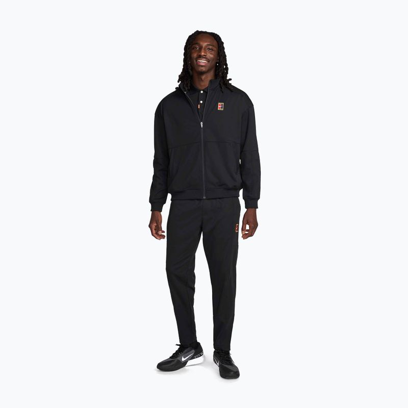 Pantaloni de tenis pentru bărbați Nike Court Heritage black/black 2