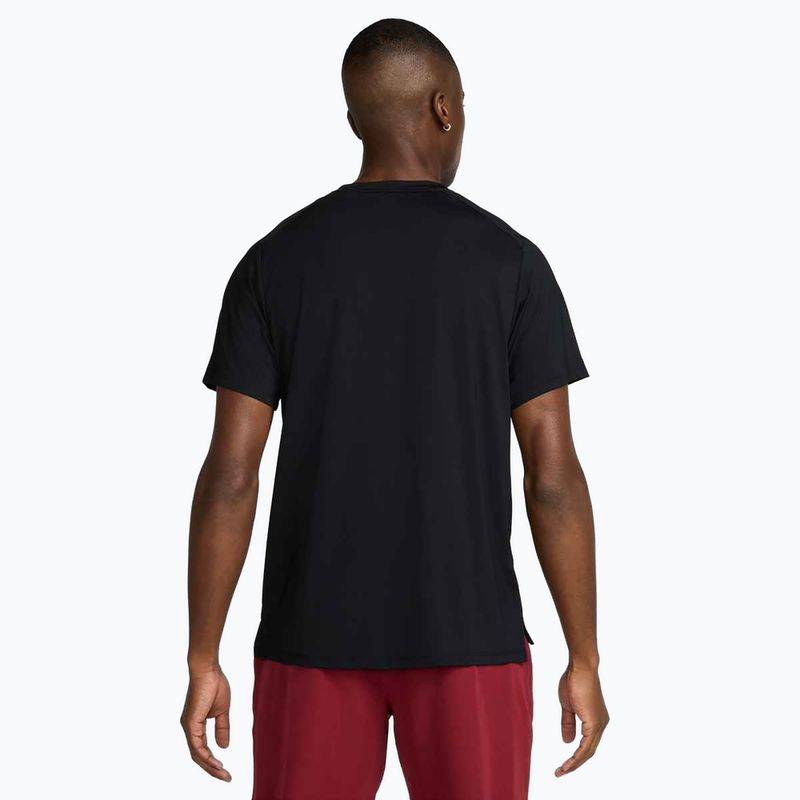 Tricou de tenis pentru bărbați Nike Court Dri-Fit Advantage black / white 3